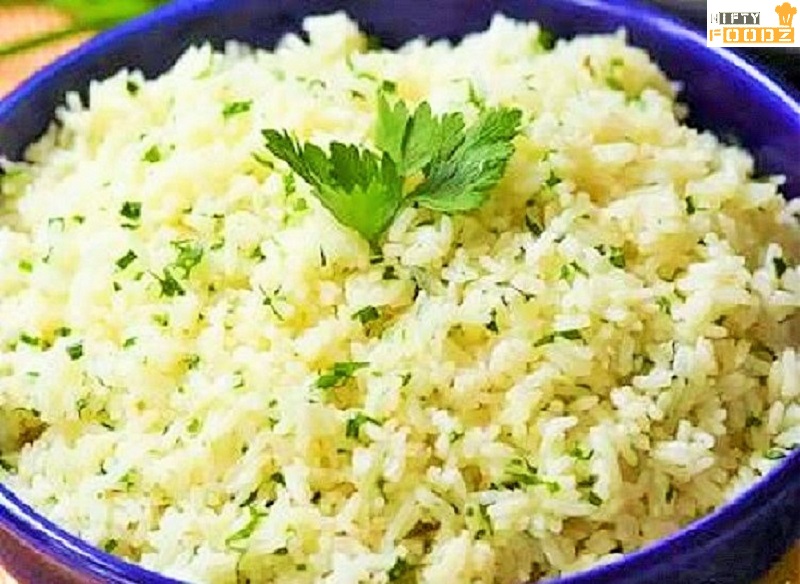25 Minutes Garlic Butter Rice Recipe
