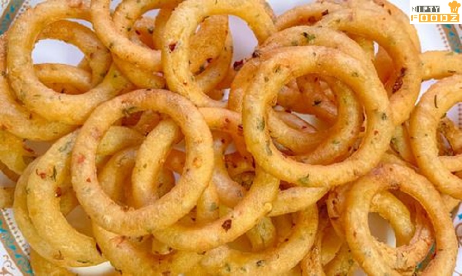 Crispy Potato Garlic Rings