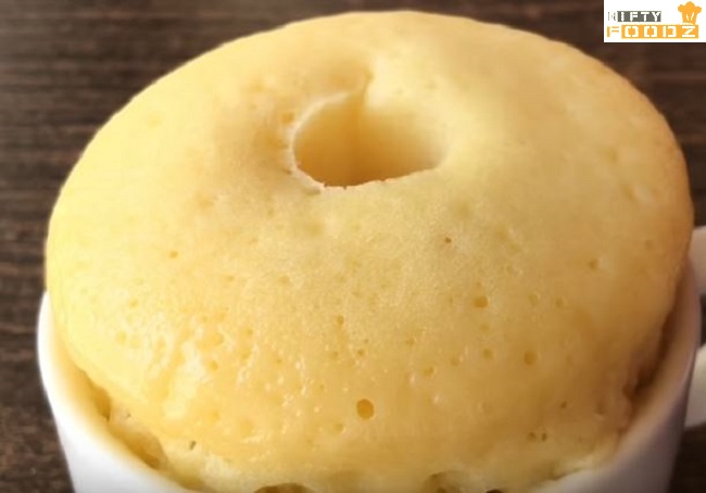 No Yeast 1 Minute Microwave Mug Donut-niftyfoodz