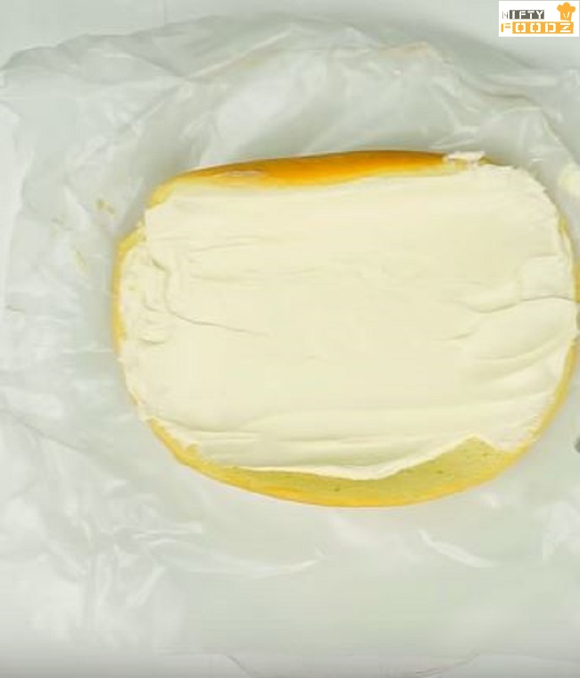 Swiss Roll Cake in Frying Pan-niftyfoodz