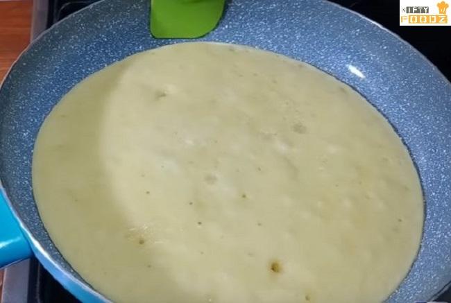 20 Minutes Banana Cake In Frying Pan-niftyfoodz