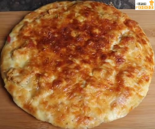 Pizza in Non Stick Pan-niftyfoodz