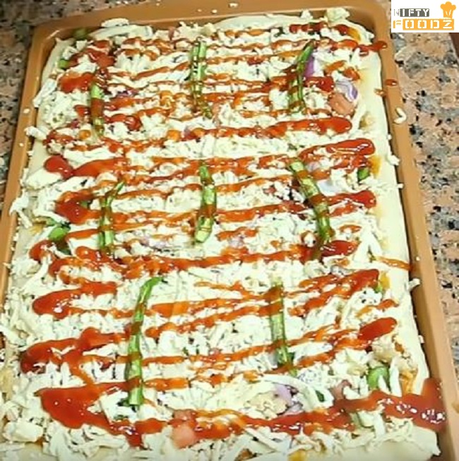 Unique Keema Pizza Recipe-niftyfoodz