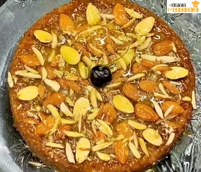 Eggless Dry Almond Cake Without Oven-niftyfoodz