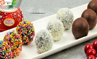 Dorm Room No Cook Chocolate Biscuit Balls