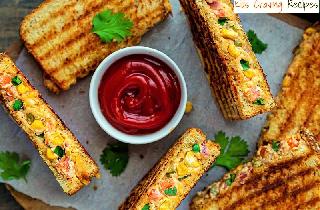 Creamy Vegetable Sandwich