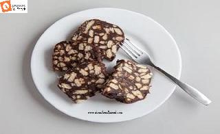 Dorm Room No Bake Chocolate Biscuit Cake