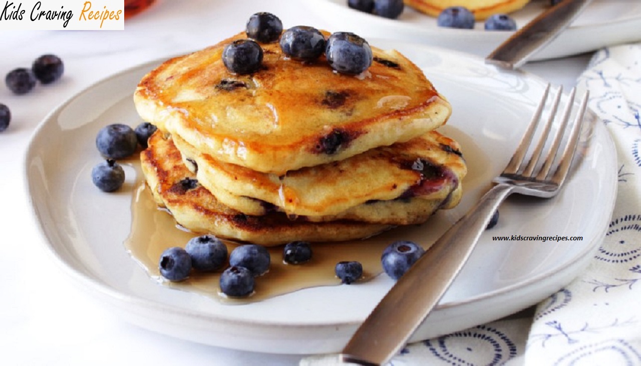 Kids Special Blueberry Pancakes