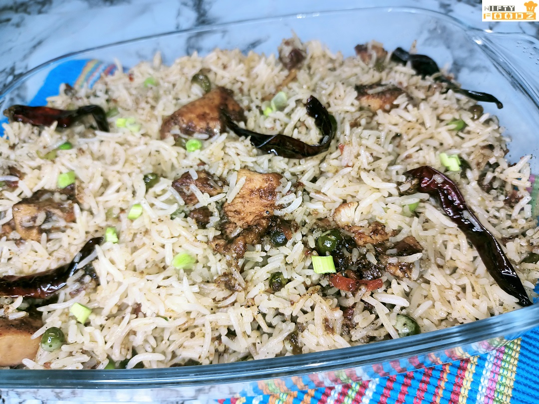..Spicy Chicken and Vegetable Rice