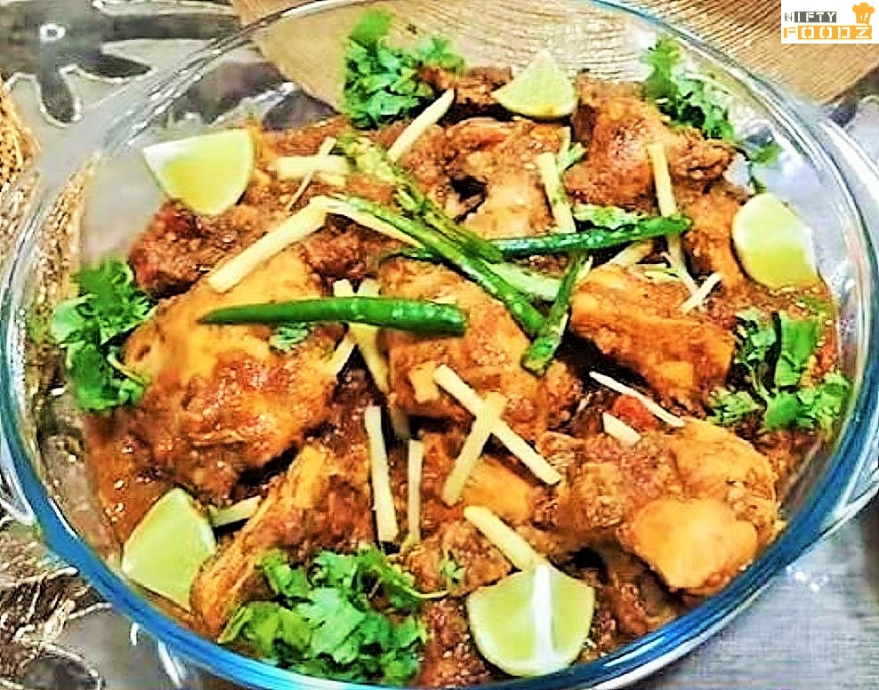 ..Pakistani Style Chicken Karahi Recipe