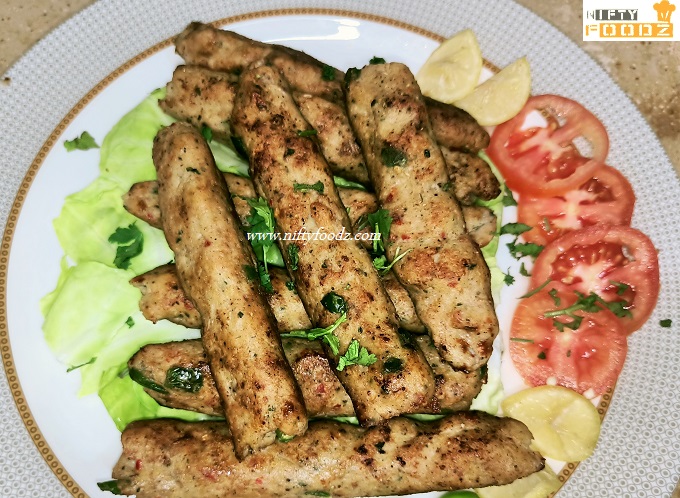 Chicken Reshmi Kabab - Make and Freeze Recipe
