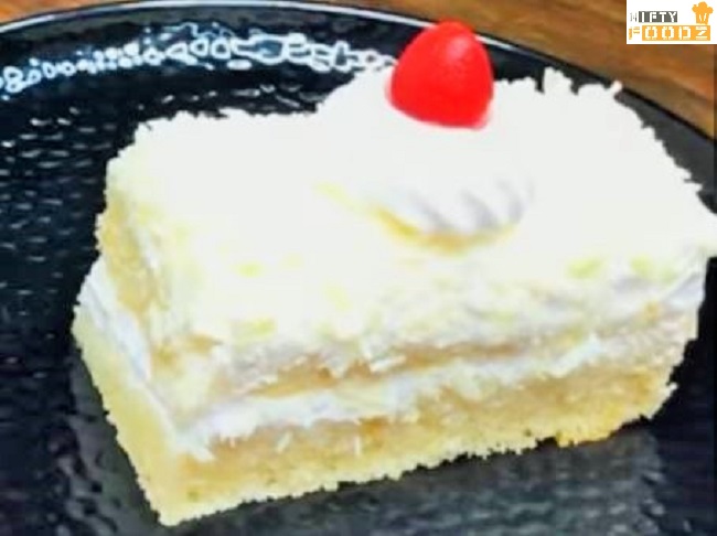 White Forest Pastry Recipe without Oven